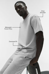 Double Take Short Sleeve - Athletic Heather Grey
