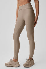 Airlift High-Waist 7/8 Horizon Legging - Gravel