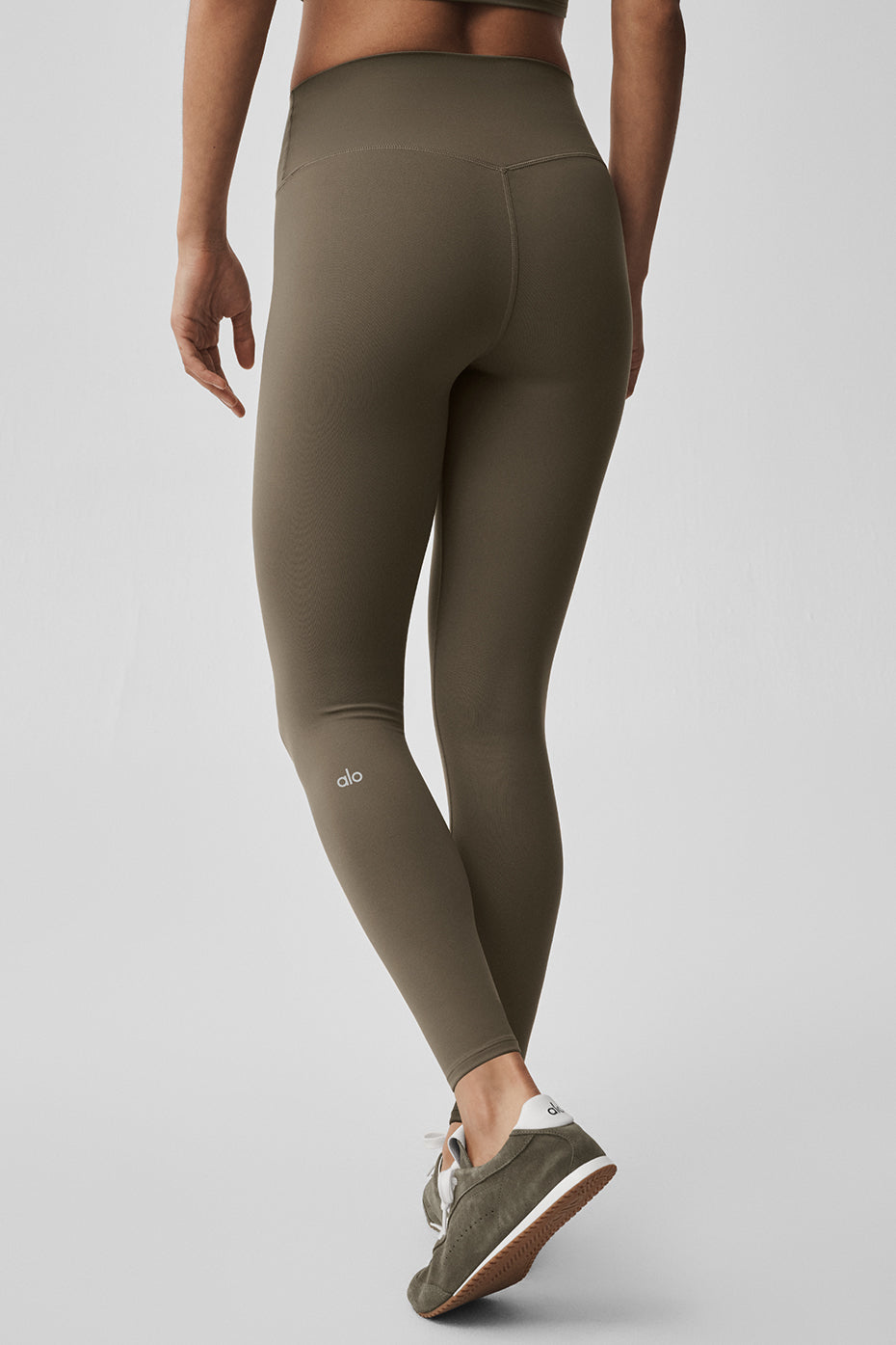 ALO Softsculpt High-Waist 7/8 Legging - Olive Tree